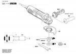 Bosch 3 601 G95 200 Gws 15-125 Cip Angle Grinder 230 V / Eu Spare Parts